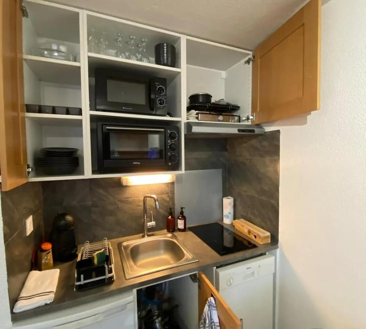 Charmant Studio A La Montagne Saint-Jean-dʼAulps Lägenhet